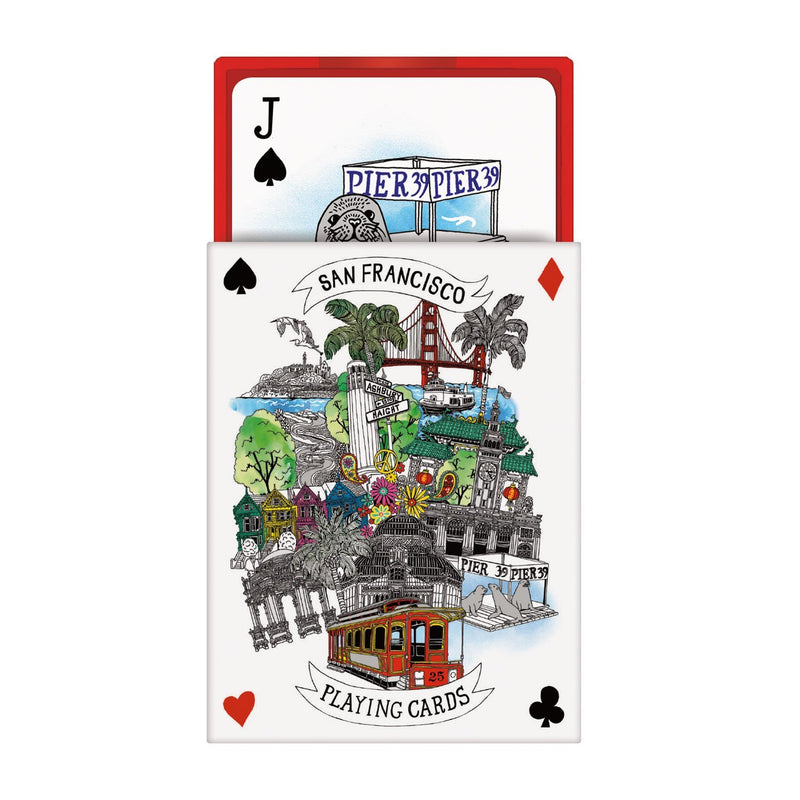 San Francisco Playing Cards Playing Cards Galison 