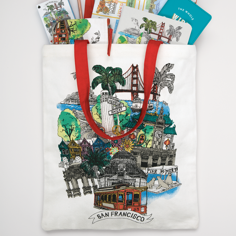 San Francisco Tote Bag Tote Bags Cities Collection 