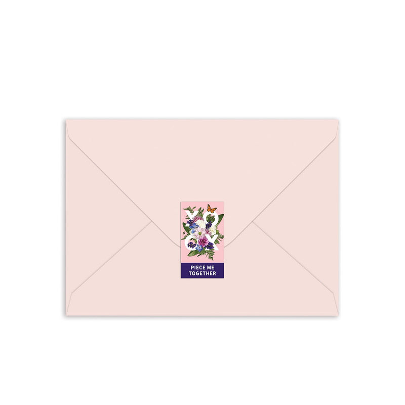 Say It With Flowers XOXO Greeting Card Puzzle Greeting Card Puzzles Say it with Flowers Collection 