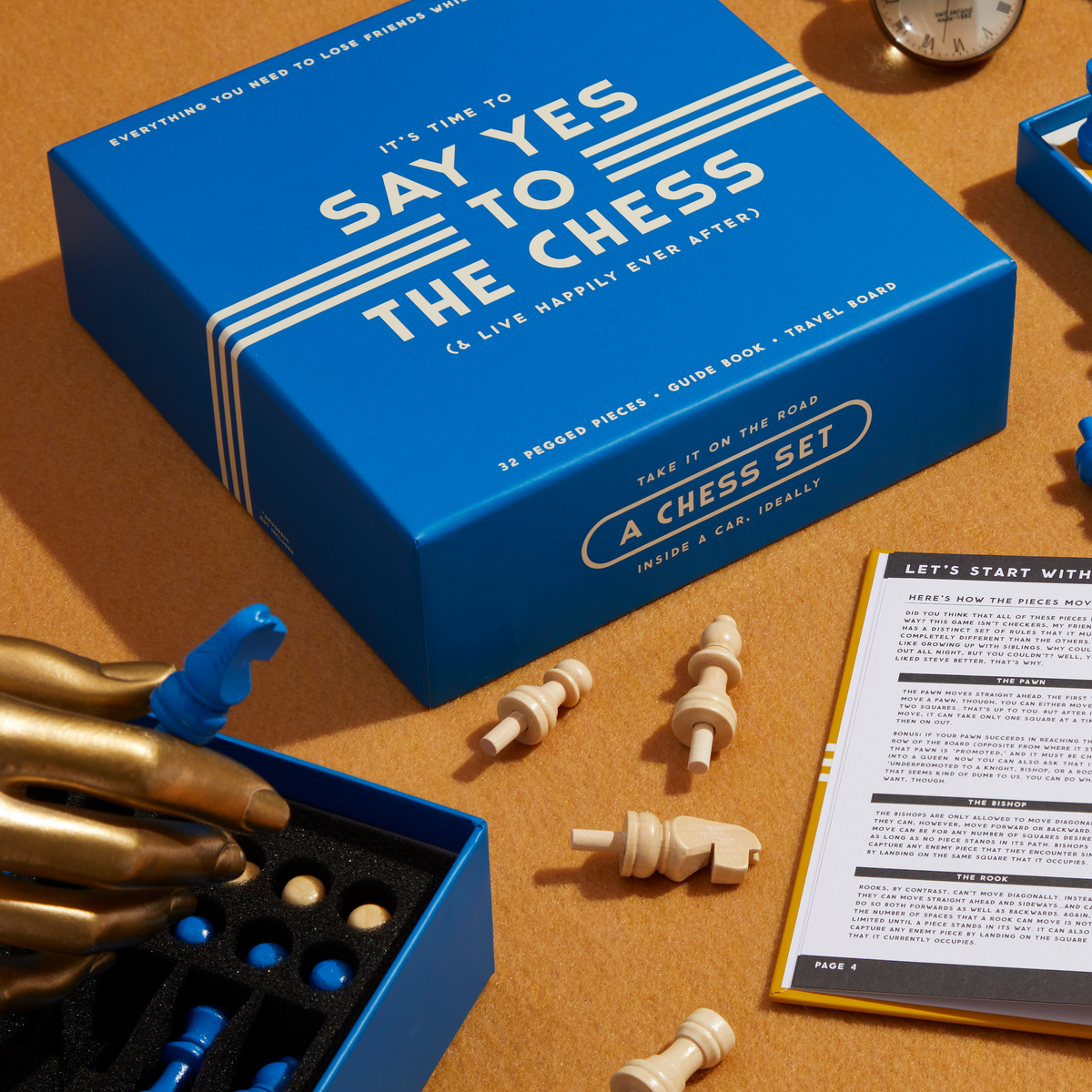 Say Yes To The Chess Game Set Galison 