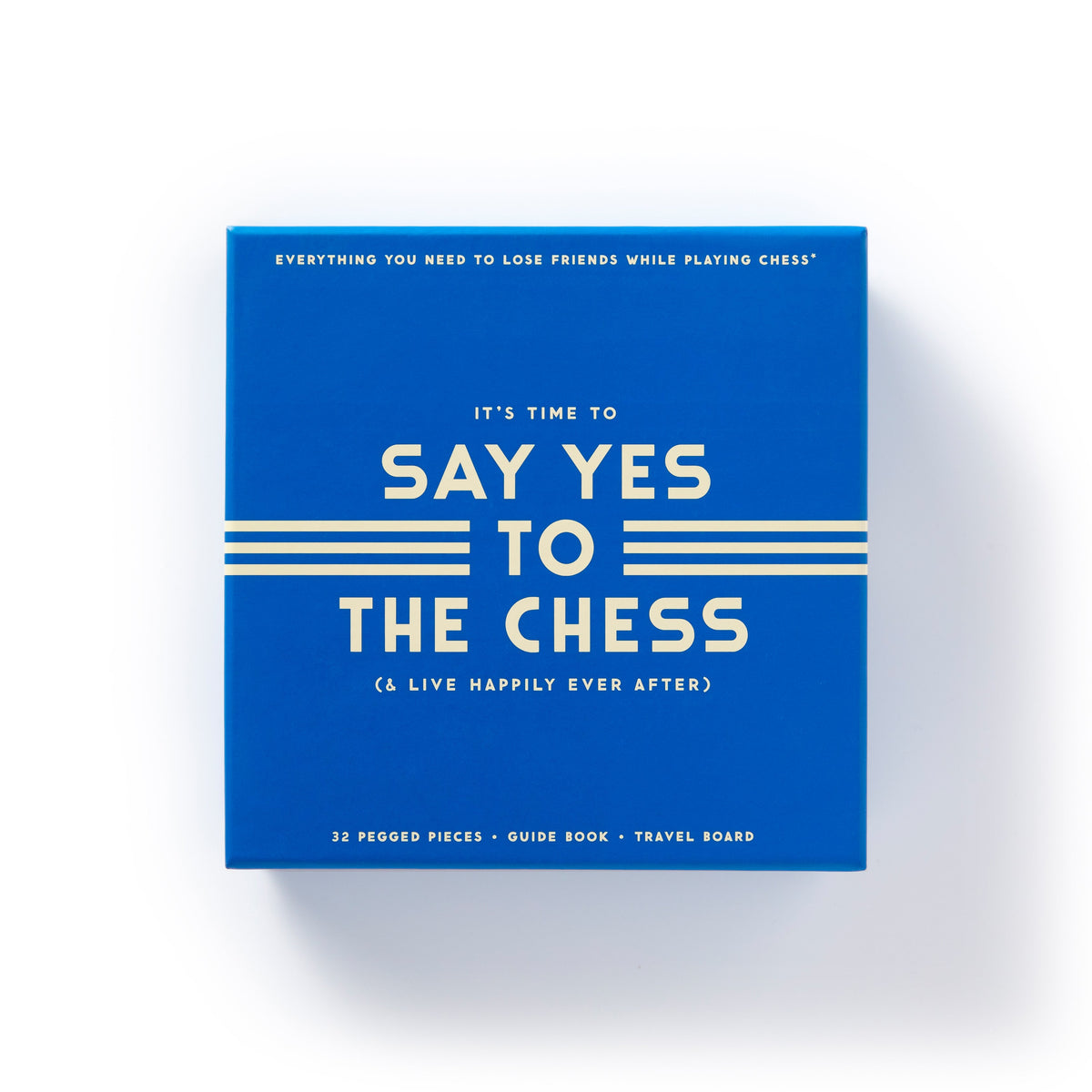 Say Yes To The Chess Game Set Galison 