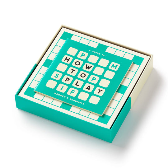 Scrumble Magnetic Fridge Game Board Games Brass Monkey 