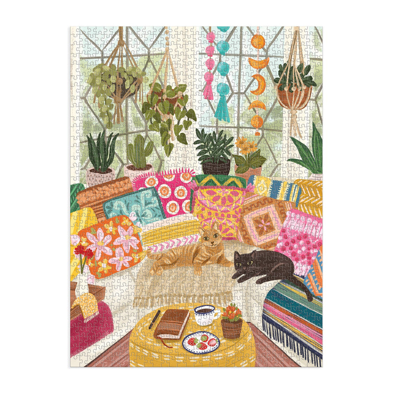 Serenity Meow 1000 Piece Puzzle Galison 
