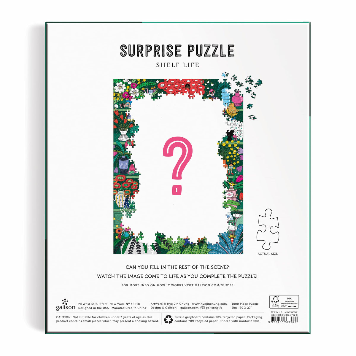 Shelf Life 1000 Piece Surprise Puzzle Hye Jin Chung 