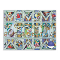 Sistine Chapel Ceiling Meowsterpiece of Western Art 2000 Piece Jigsaw Puzzle 2000 Piece Puzzles Susan Herbert 