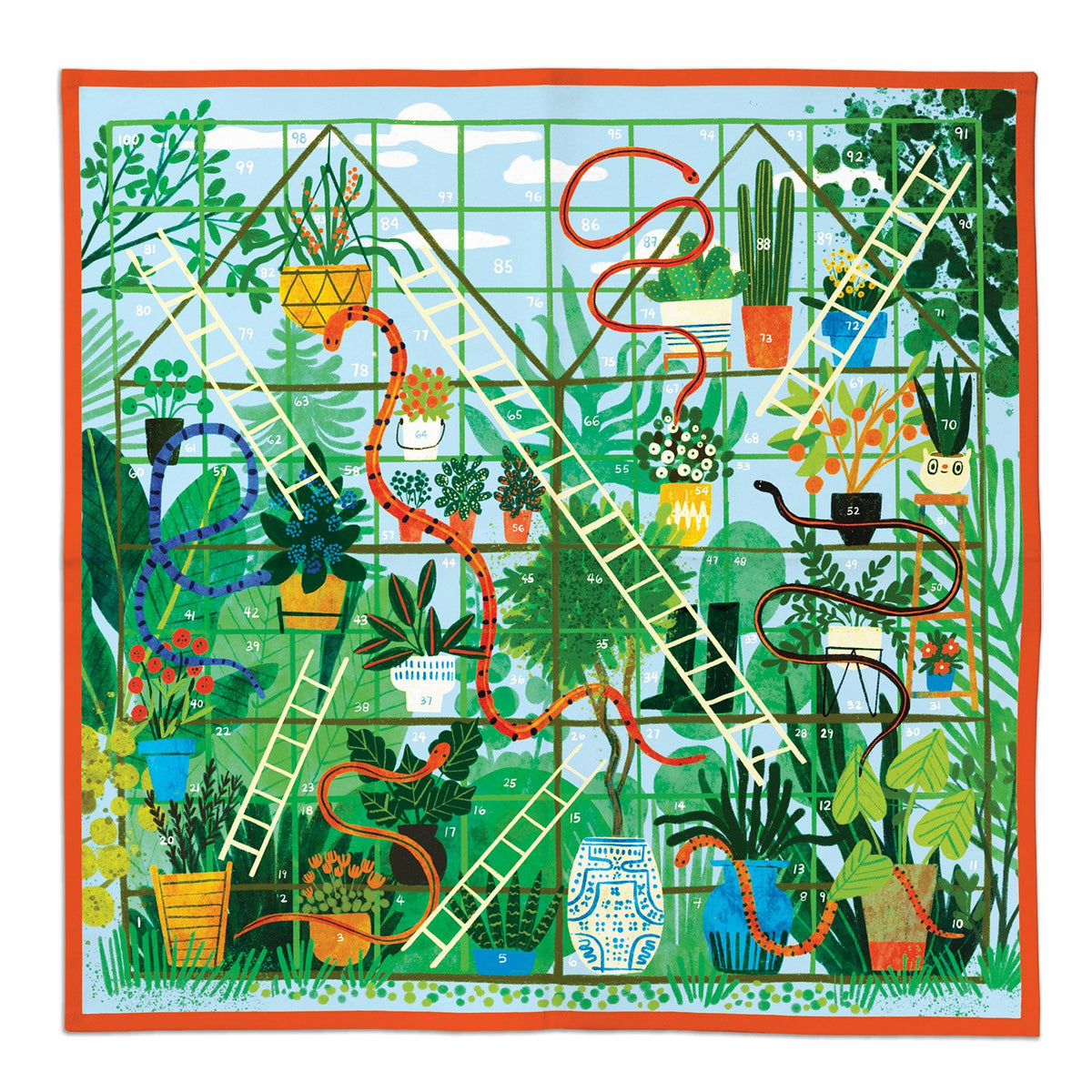 Snakes & Ladders Classic Game Bandana Classic Game Bandana Galison 