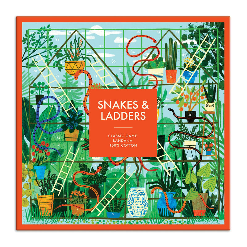Snakes & Ladders Classic Game Bandana Classic Game Bandana Galison 