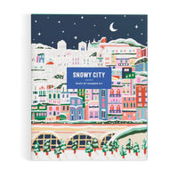 Snowy City 11x14 Paint by Number Kit Paint By Number Kits Millie Putland 