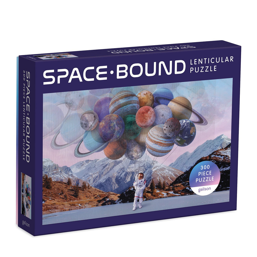 Space Bound 300 Piece Lenticular Puzzle 300 Piece Lenticular Puzzles Galison 