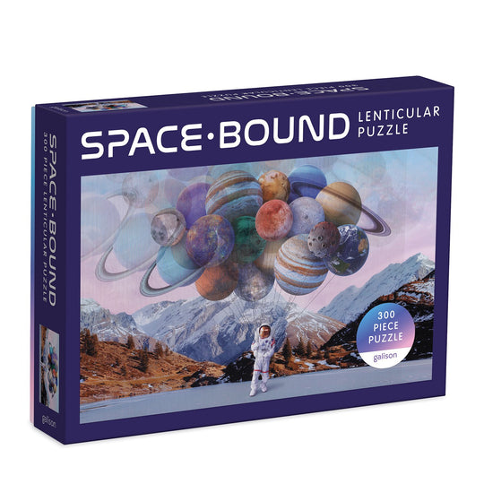 Space Bound 300 Piece Lenticular Puzzle 300 Piece Lenticular Puzzles Galison 
