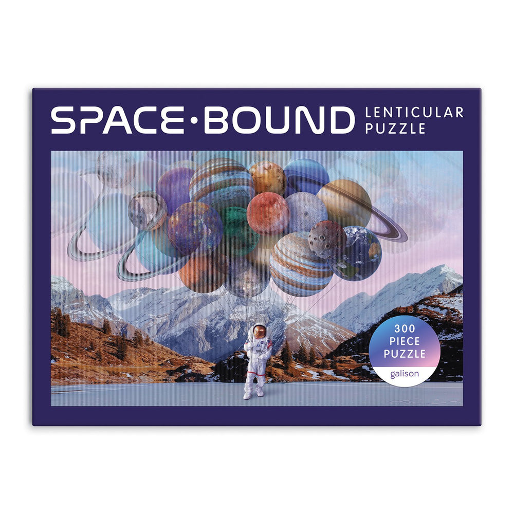 Space Bound 300 Piece Lenticular Puzzle 300 Piece Lenticular Puzzles Galison 