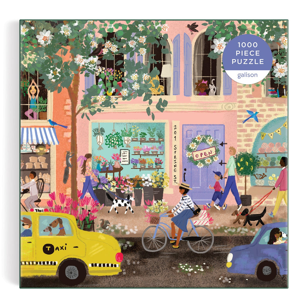 Spring Street 1000 Piece Jigsaw Puzzle 1000 Piece Puzzles Galison 