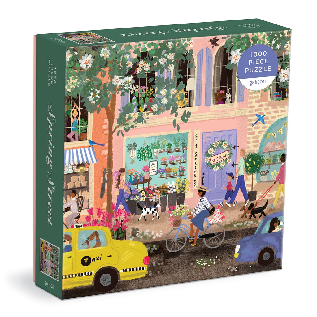 Spring Street 1000 Piece Jigsaw Puzzle – Galison