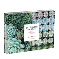 Succulent Garden 2-Sided 500 Piece Puzzle 2-sided 500 Piece Puzzles Galison 