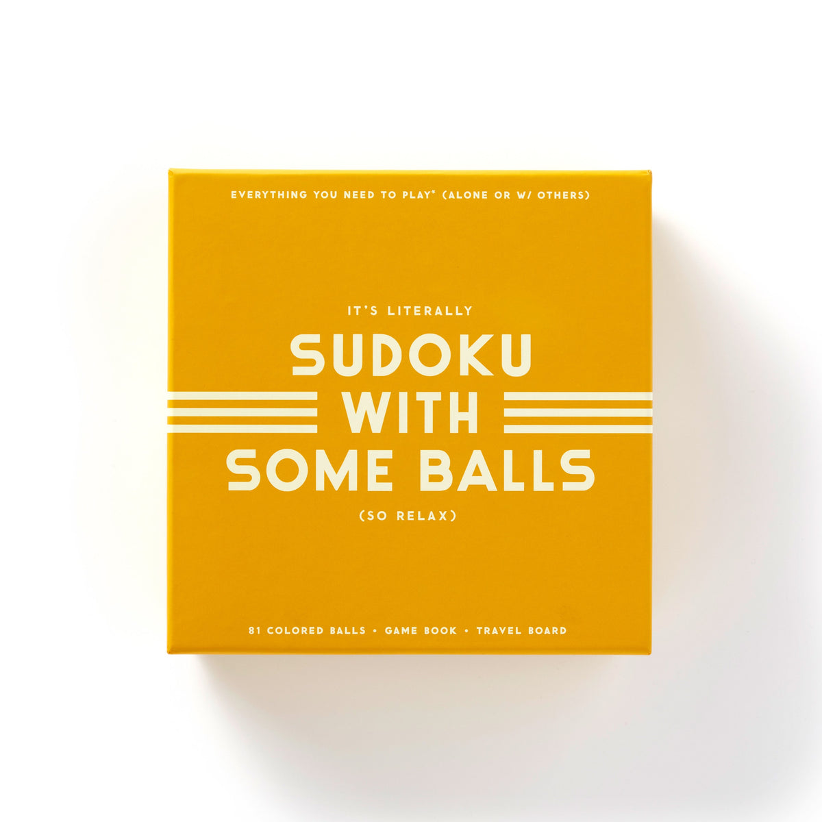 Sudoku With Some Balls Sudoku Game Set Galison 
