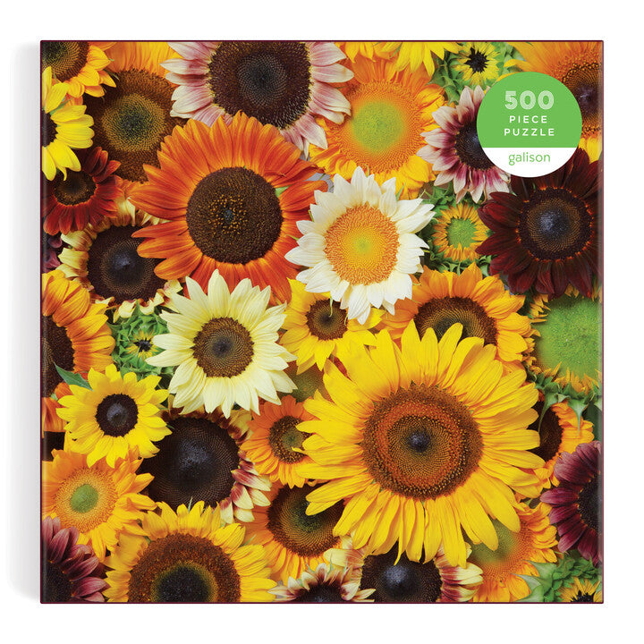 Sunflower Blooms 500 Piece Puzzle Puzzles Julie Seabrook Ream 