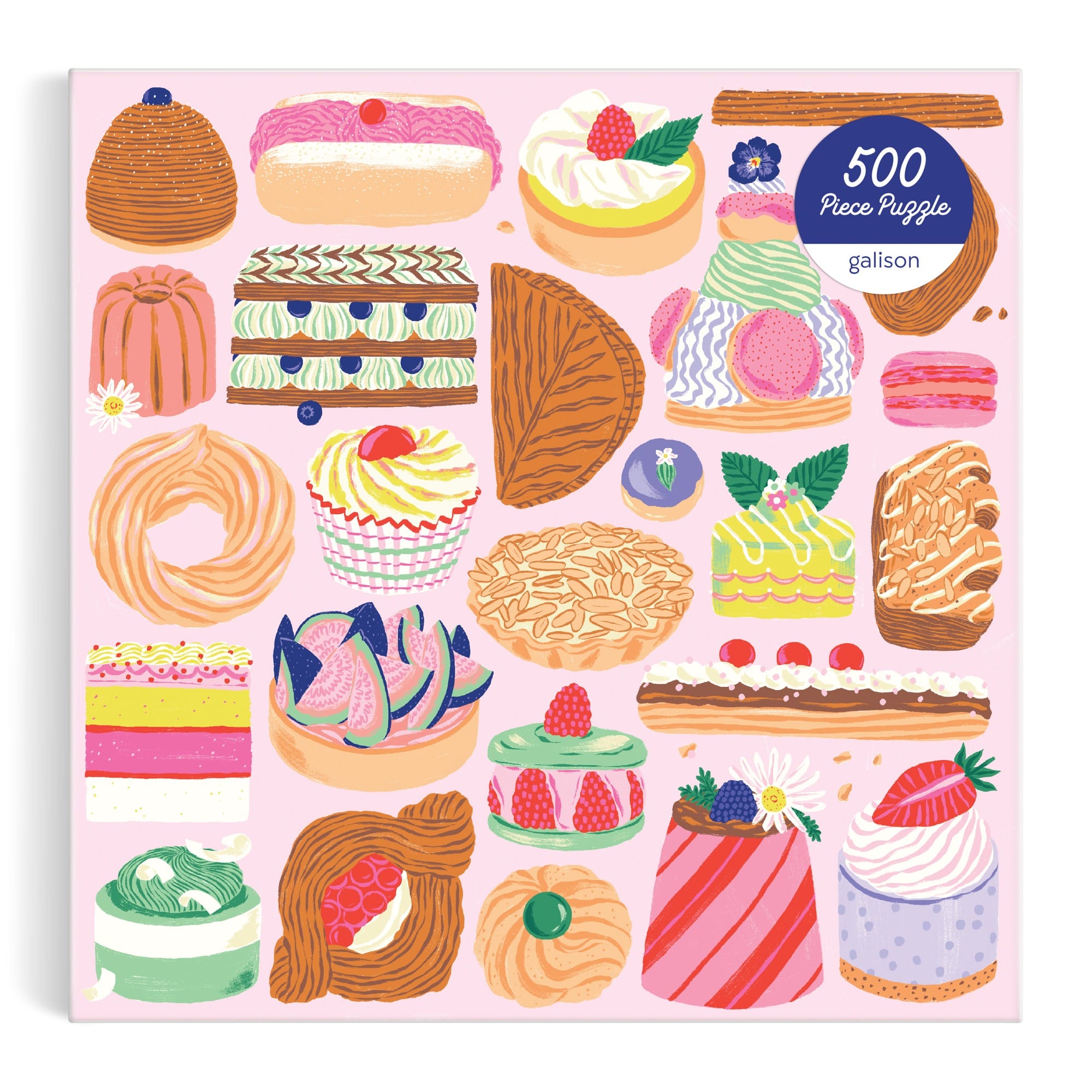 Donut Club 500 Piece Puzzle – Galison