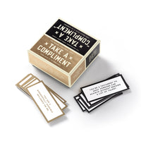 Take a Compliment Card Set Playing Cards Brass Monkey 