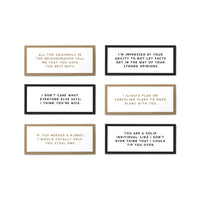 Take a Compliment Card Set Playing Cards Brass Monkey 