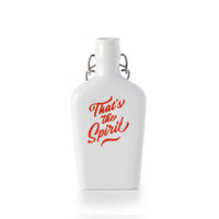 That's The Spirit Porcelain Flask Galison 