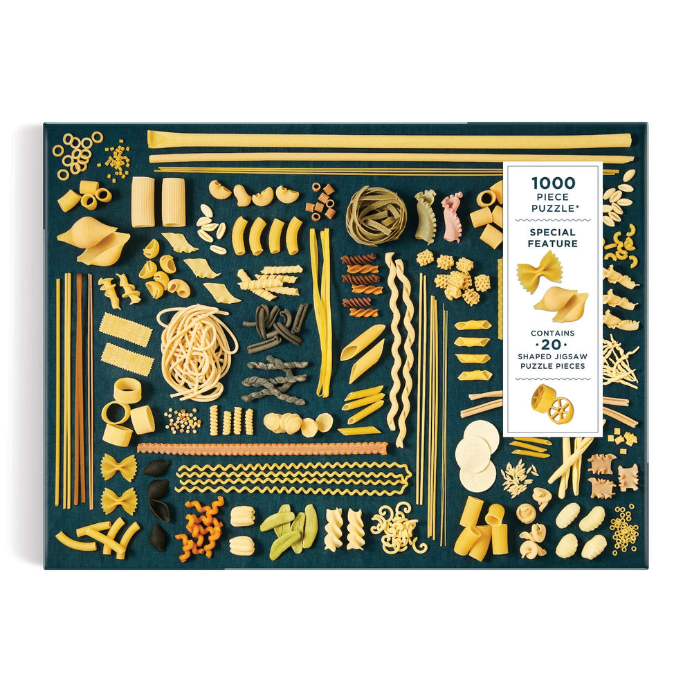 The Art of Pasta 1000 Piece Puzzle with Shaped Pieces Lucy Schaeffer 