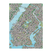 The Big Apple 1000 Piece Maze Puzzle Galison 