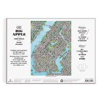 The Big Apple 1000 Piece Maze Puzzle Galison 