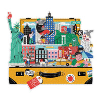 The City That Never Sleeps 750 Piece Shaped Puzzle Galison 
