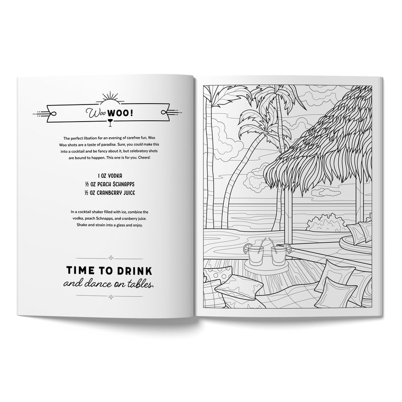 The Creative Drinker Coloring Book Brass Monkey 