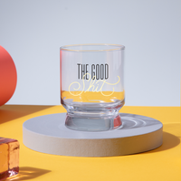 The Good Shit Lowball Glass Lowball Glass Brass Monkey 