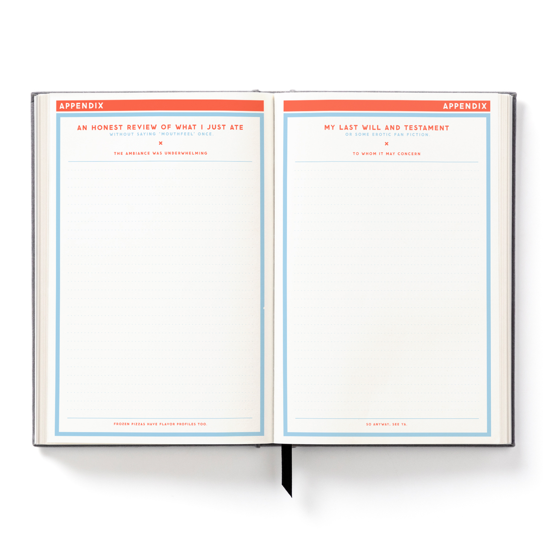 The Perpetually Late Show Undated Standard Planner Planners Brass Monkey 