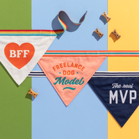 The Real MVP Dog Bandana Dog Bandana Brass Monkey 
