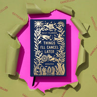 Things I'll Cancel Later Undated Mini Planner Brass Monkey 