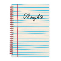 Thoughts 6 x 8" Wire-O Journal Journals and Notebooks Galison 