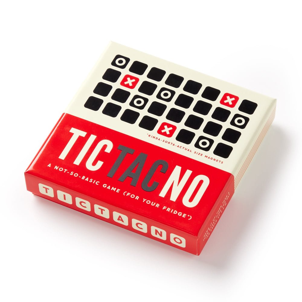 Tic Tac No Magnetic Fridge Game Board Games Brass Monkey 