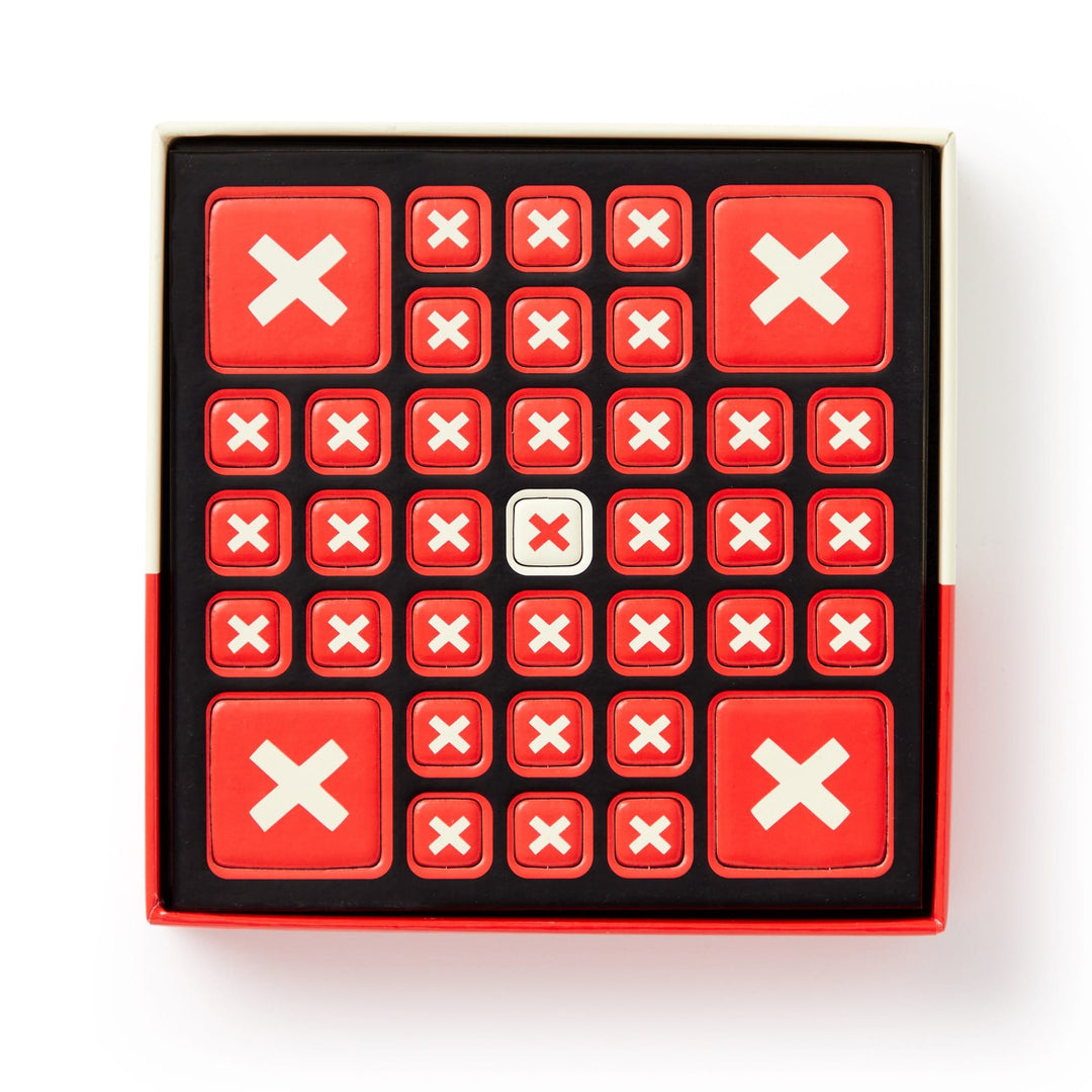 Tic Tac No Magnetic Fridge Game Board Games Brass Monkey 
