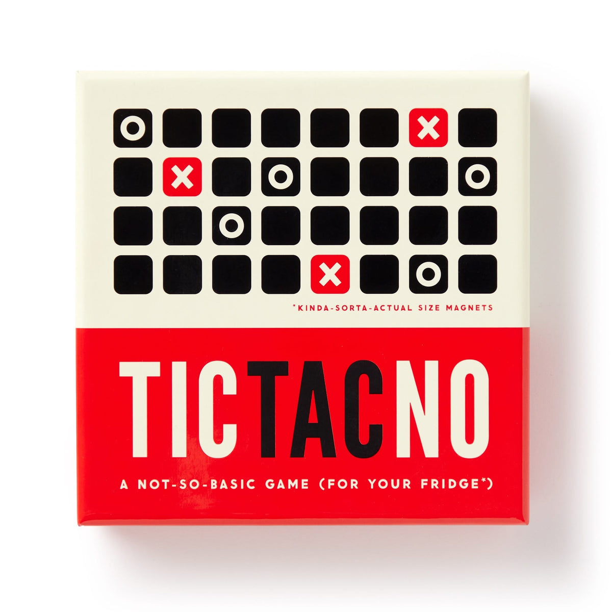 Tic Tac No Magnetic Fridge Game Board Games Brass Monkey 