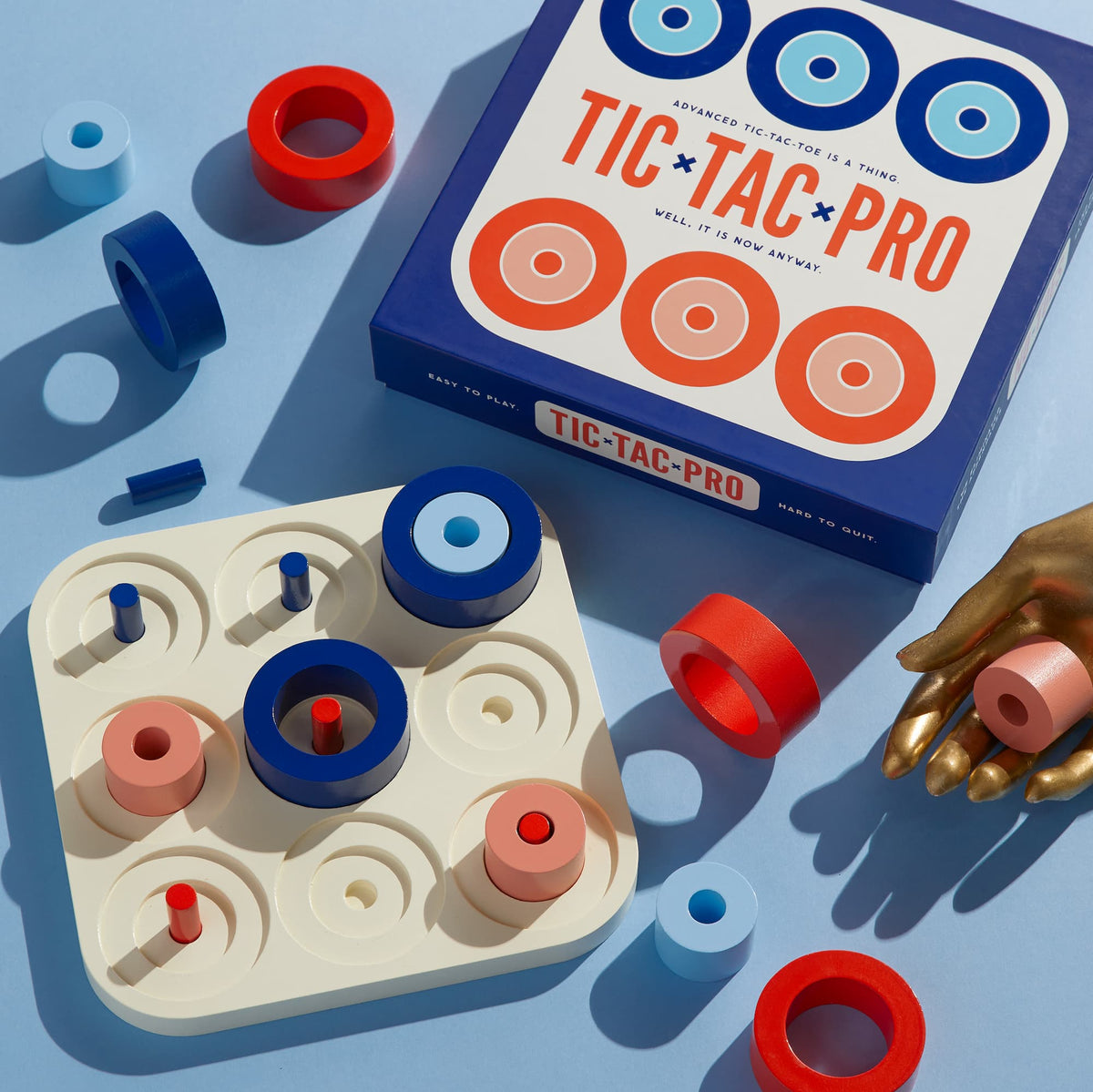 Tic Tac Pro Game Set Brass Monkey 