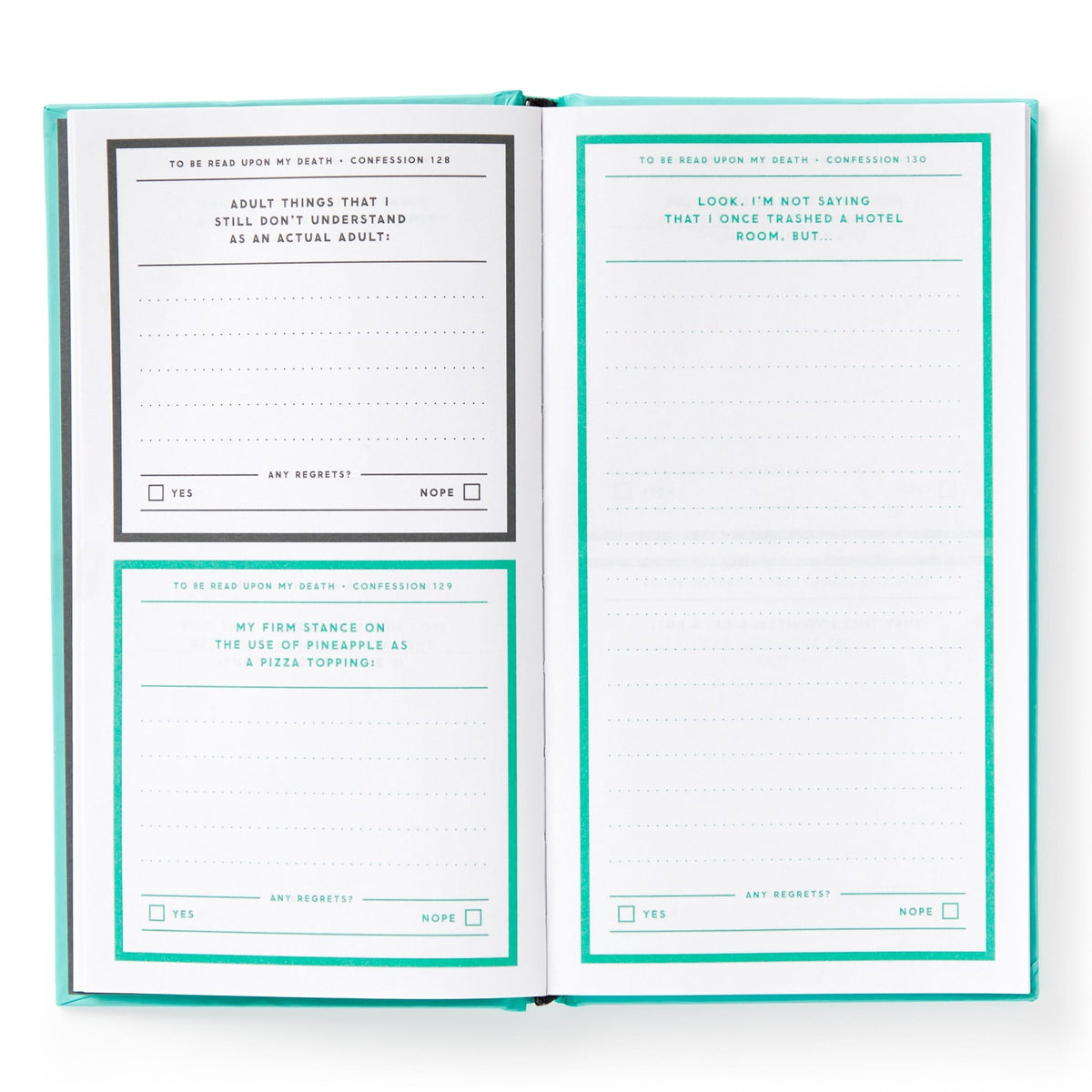 To Be Read Upon My Death Journal Prompted Journal Brass Monkey 