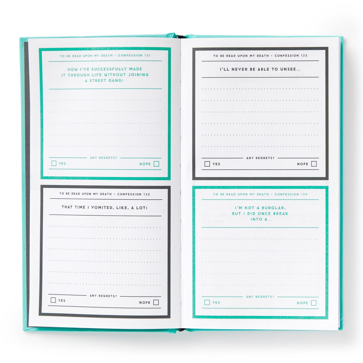 To Be Read Upon My Death Journal Prompted Journal Brass Monkey 