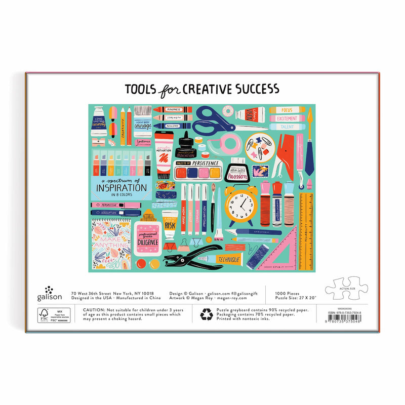 Tools for Creative Success 1000 Piece Puzzle Megan Roy 
