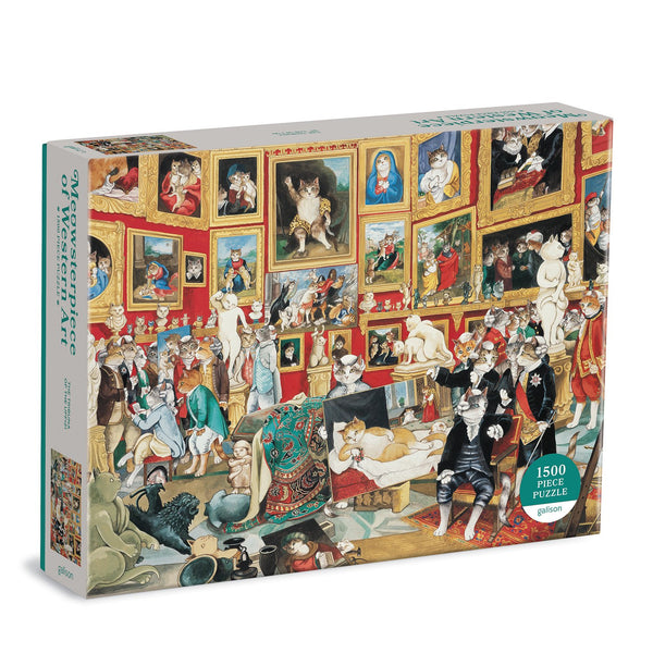 Tribuna of the Uffizi Cat Puzzle | 1500 Pieces | Galison