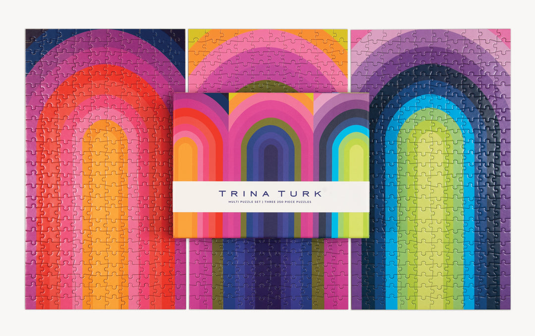 Trina Turk Multi Puzzle Set Galison 