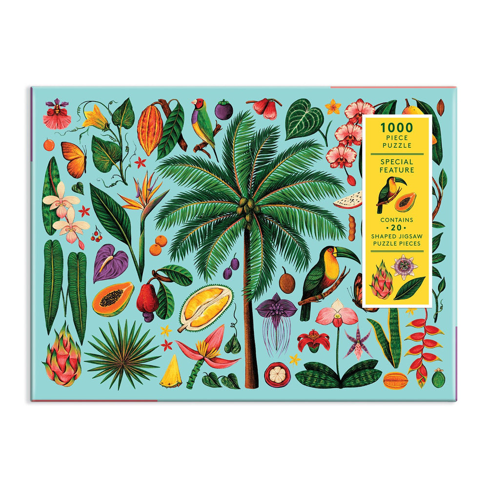 Tropics 1000 Piece Puzzle with Shaped Pieces 1000 Piece Puzzles Raxenne Maniquiz 