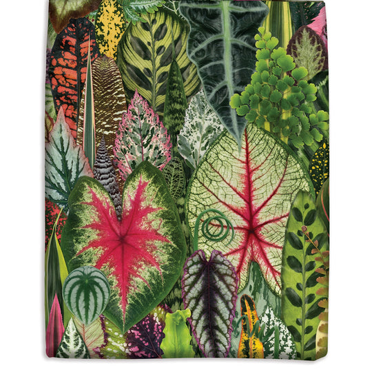 Troy Litten Houseplant Jungle Canvas Tote Bag Tote Bags Troy Litten 