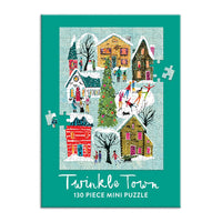 Twinkle Town Mini Puzzle Holiday Mini Puzzles Galison 