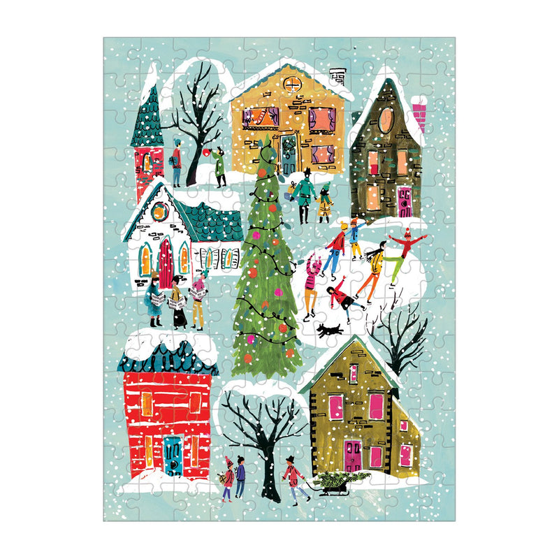 Twinkle Town Mini Puzzle Holiday Mini Puzzles Galison 