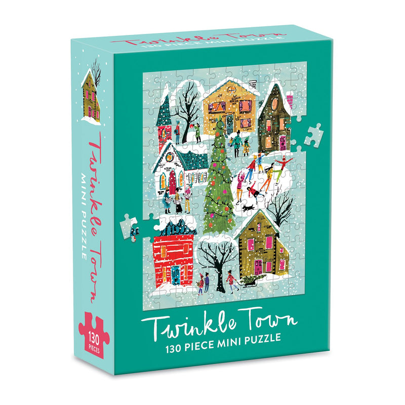 Twinkle Town Mini Puzzle Holiday Mini Puzzles Galison 