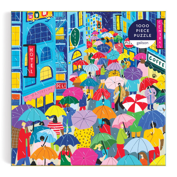 Umbrella Lane 1000 Piece Puzzle Puzzles Jonathan Adler 