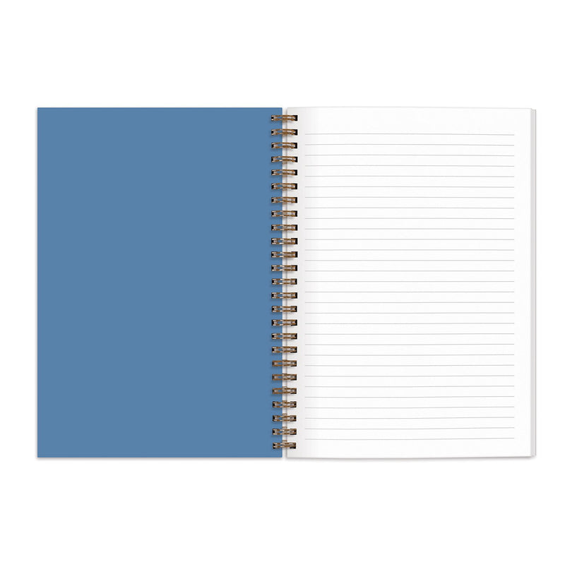 Van Gogh Terrace at Night 7 x 10" Wire-O Journal Journals and Notebooks Galison 
